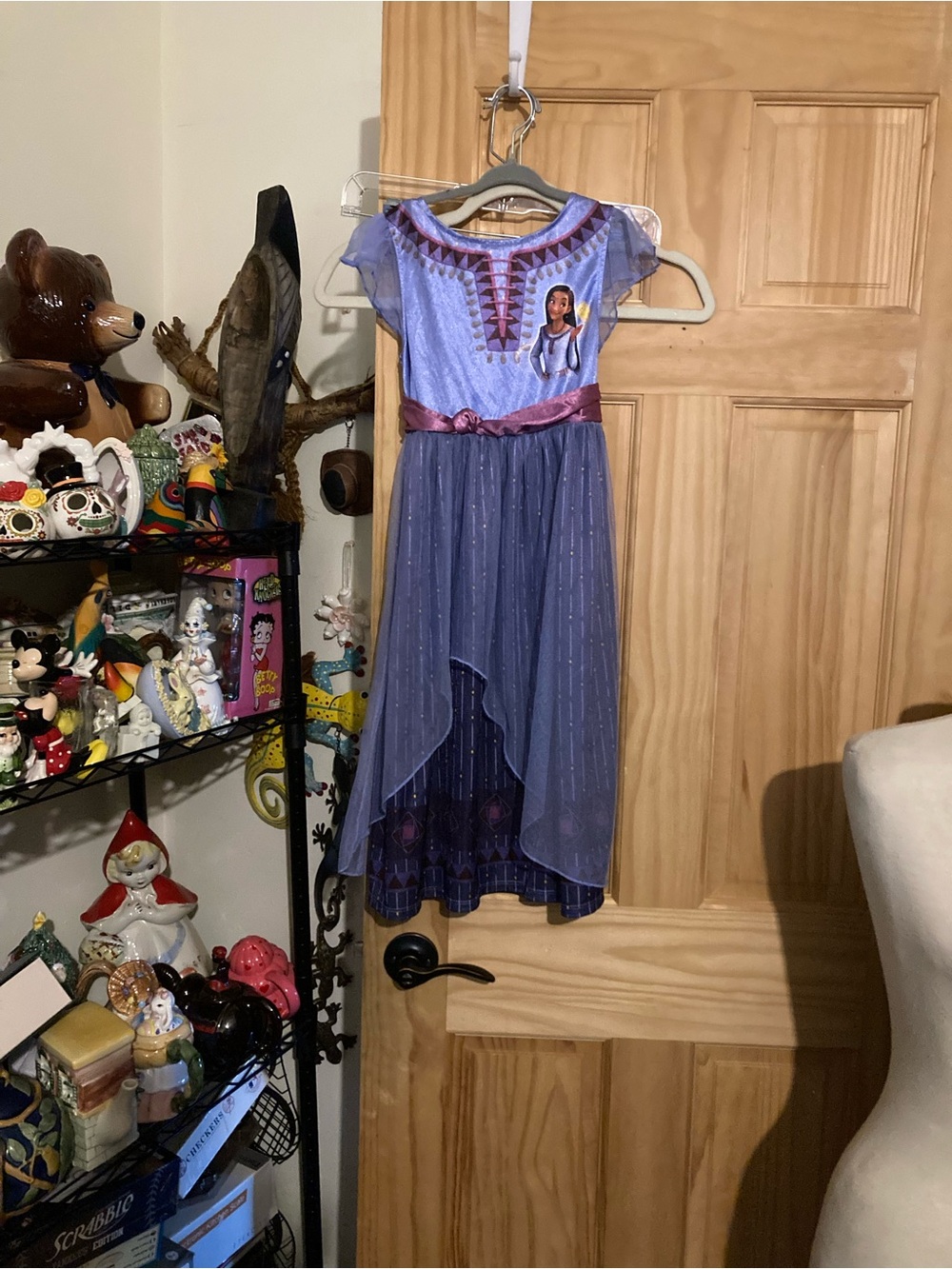 Disney WISH kids movie dress Asha